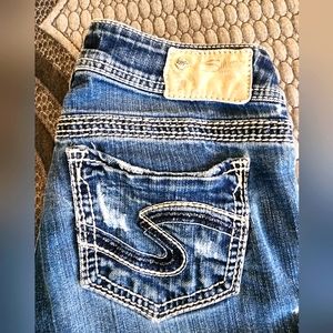 Silver Jeans Women's Blue Denim Jeans